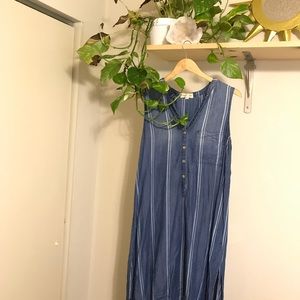 Denim casual dress by: cloth & stone